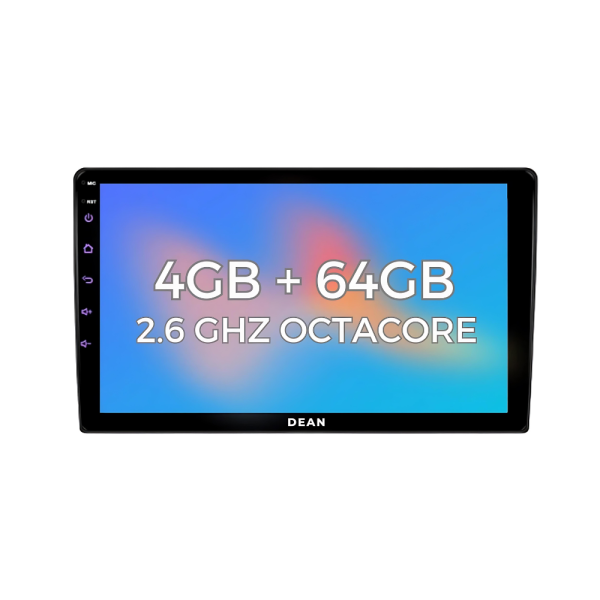 Dean Ultra T5 4+64 Android Stereo Octacore QLED Wireless Carplay