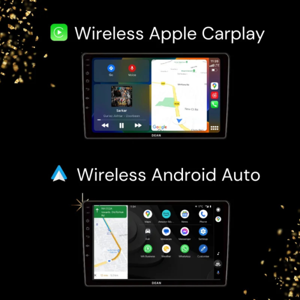 Dean Ultra T5 4+64 Android Stereo Octacore QLED Wireless Carplay - Image 7