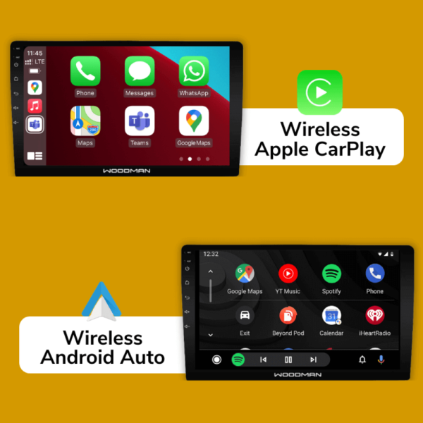 Woodman Xtreme 6.0 Android Car Stereo – 2GB RAM | QLED | 4G Slot | Octa-Core | Front & Back Camera Kit Included - Image 11